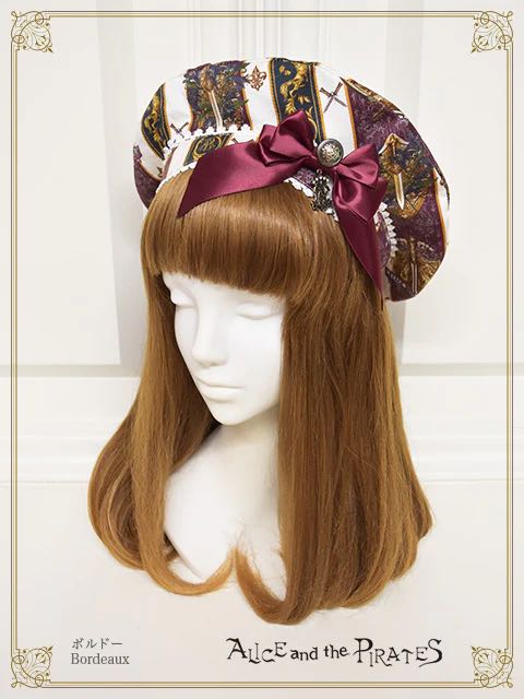 St.Lily Wolf～狼騎士と百合の誓い～柄ベレー帽