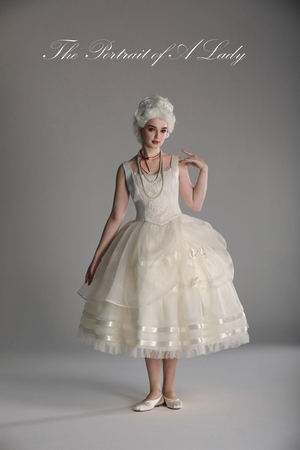 云朵印象派半身裙