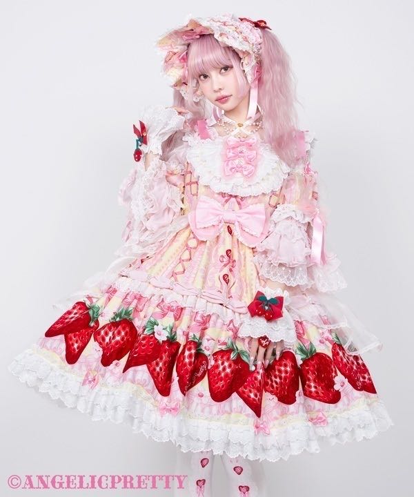 Decoration Strawberryオーバーニー| Lo研社