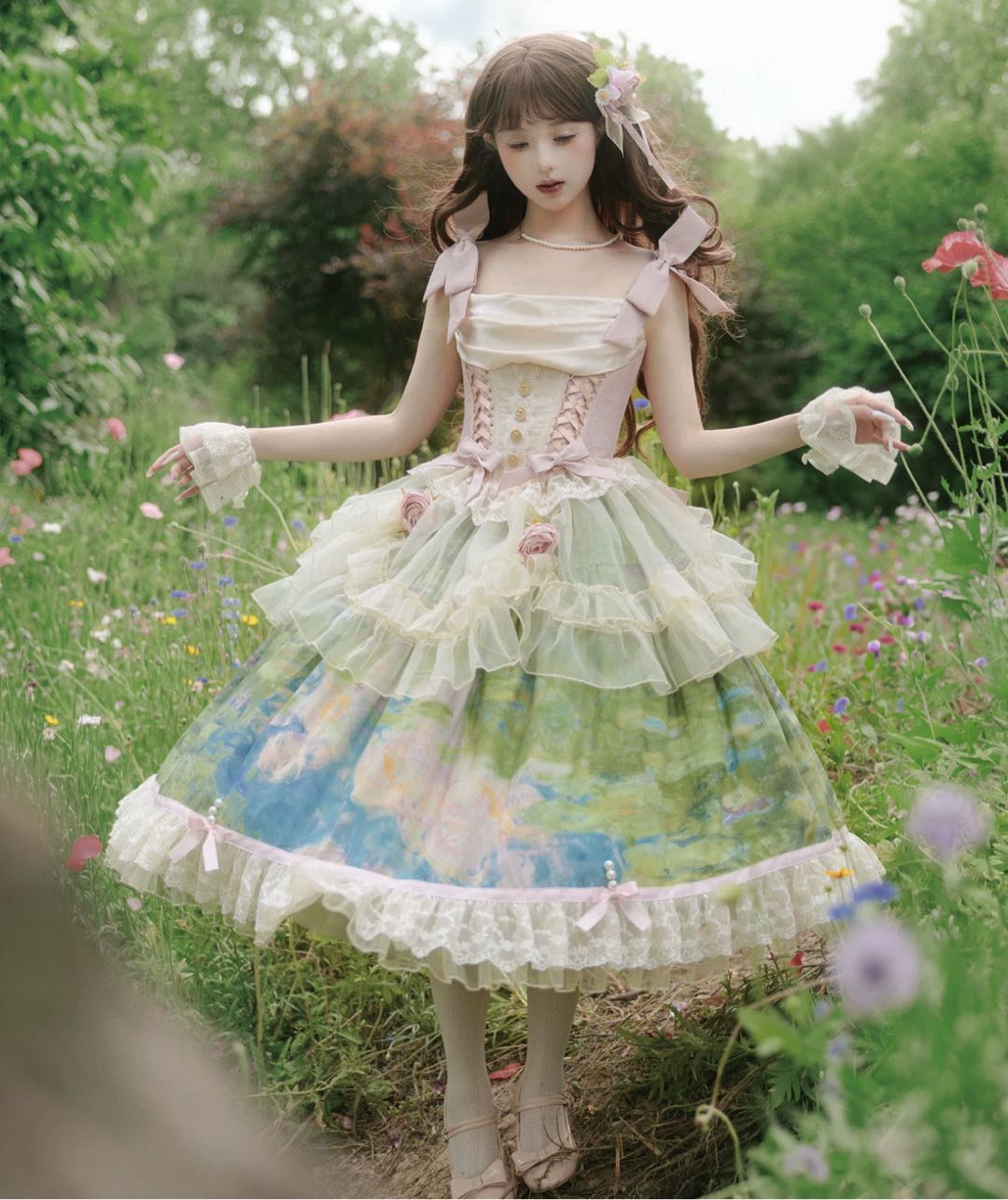 莫奈花园一型荡领分体sk