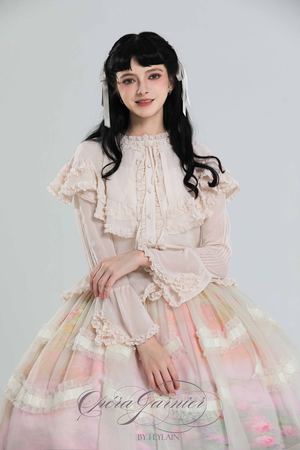 爱德华风格小斗篷及衬衫