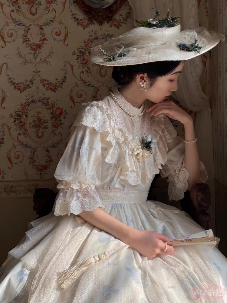 莫奈花信 衬衫＋SK（SET）