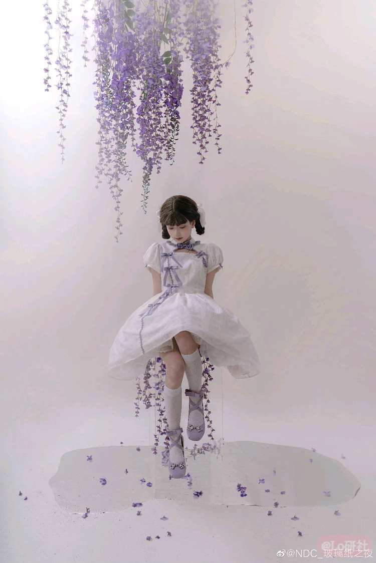 紫藤幻梦 泡泡袖OP