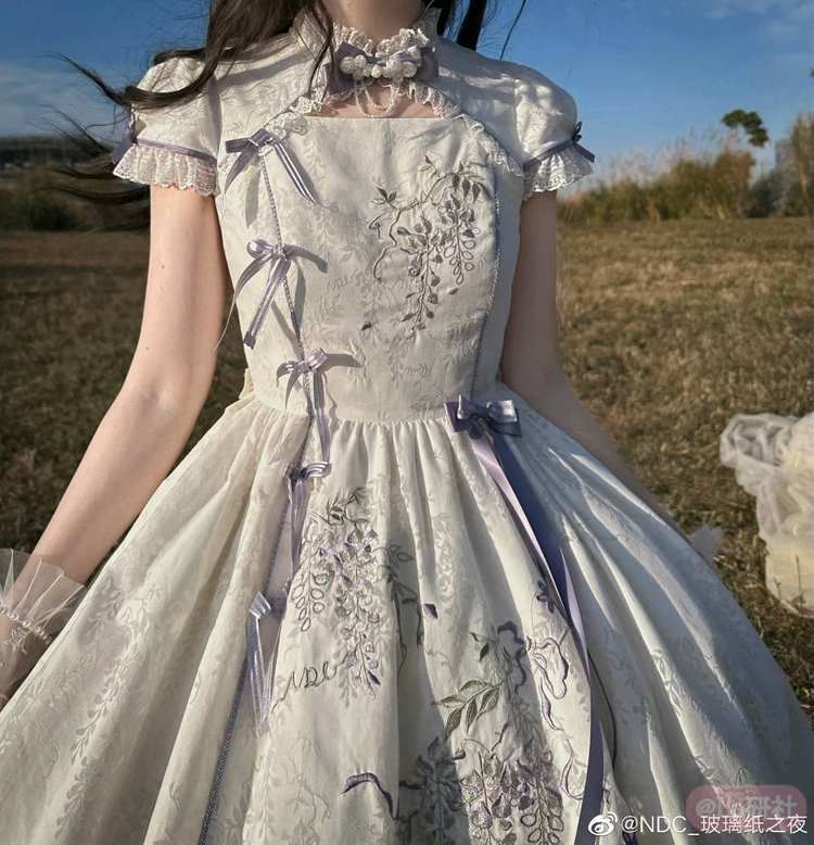 紫藤幻梦 开襟OP