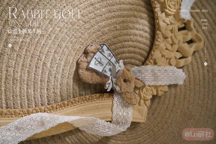 山丘上的兔子洞2.0 兔兔胸针