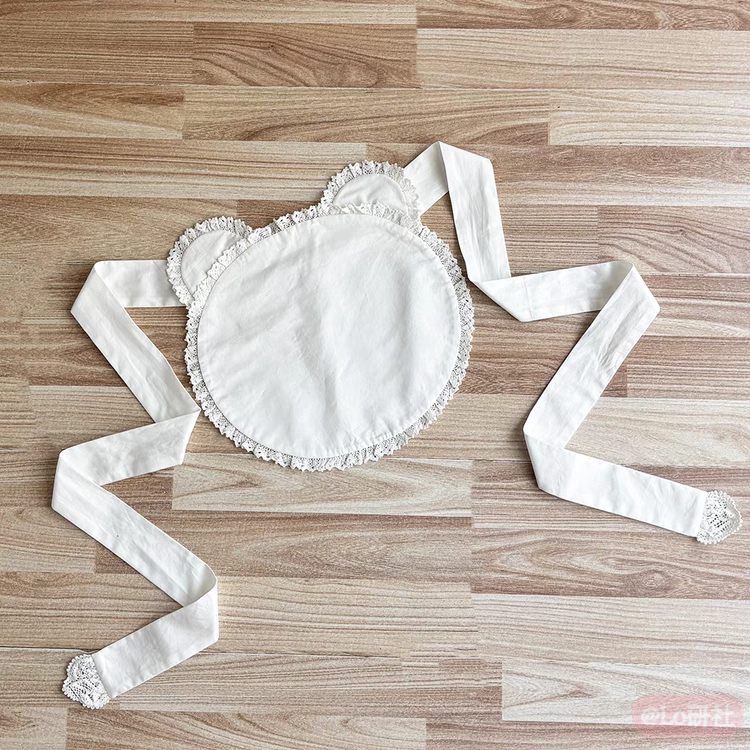 花瓣兔 熊耳围裙