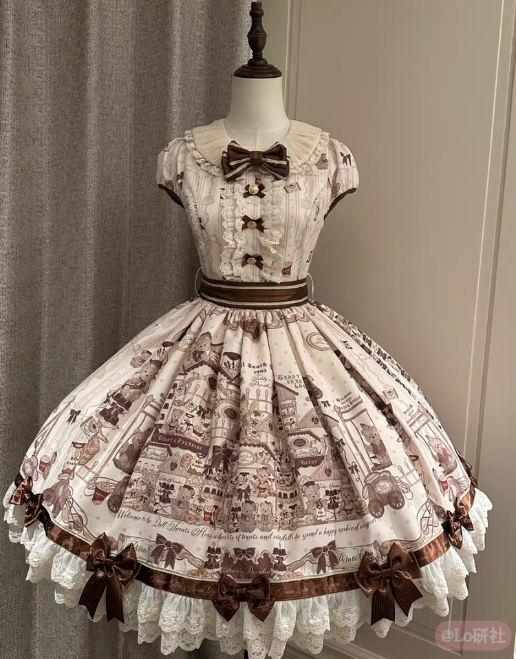 小熊工坊 mini袖OP