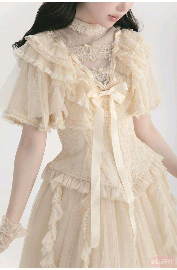 蛰光 鱼骨上衣（小高领）