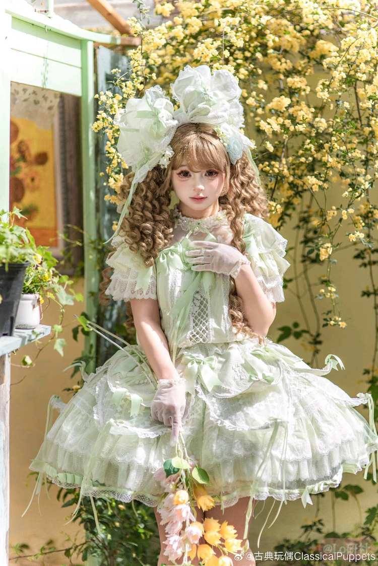 古典玩偶  玩偶的衣橱 露珠铃兰低腰op