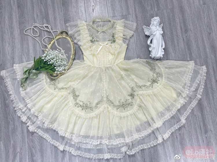 挚爱铃兰sp 雪纺花瓣摆op