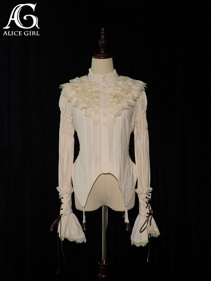 航海寻宝图鉴 羊腿袖衬衫