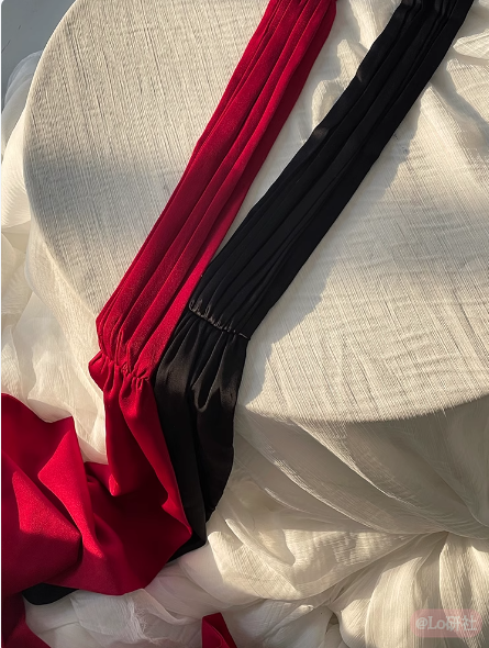 昭和来信 缎面腰带