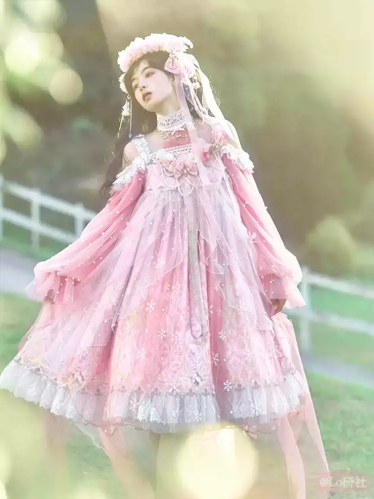 浮光万象 少女 粉