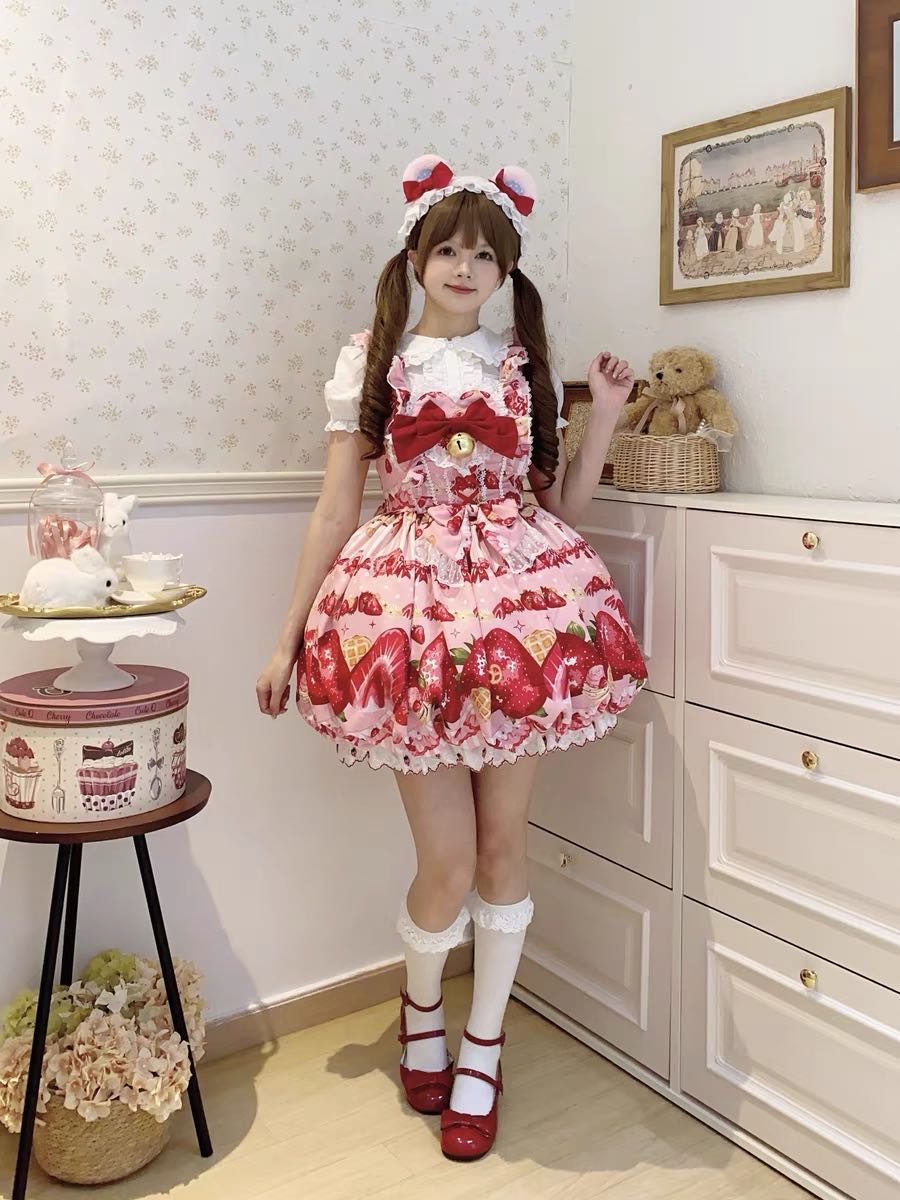 草莓甜心塔 花苞jsk