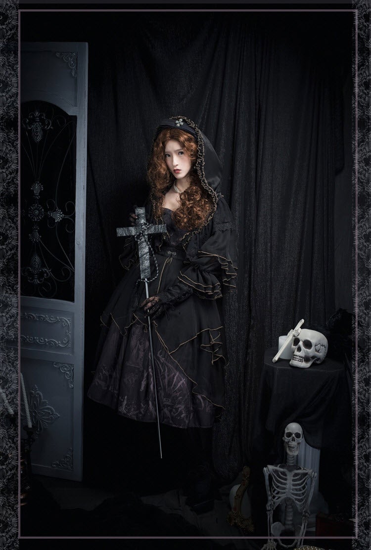 龙骨墓园 罩纱披肩